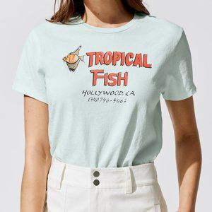 RE/DONE Tropical Fish T-shirt XS